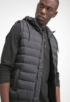 URBAN CLASSICS Small Bubble - Bodywarmer - Black -Urban Classics cc8bcc224e554c9ca136e7f2564d2268