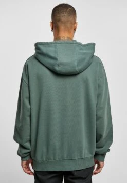 URBAN CLASSICS Garment Dye- Hoodie - Bottlegreen -Urban Classics cd54ba7b74bb4935aea6cdc80e359cdb