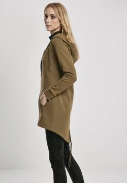 URBAN CLASSICS Parka - Sweater Met Rits - Summerolive -Urban Classics cd640d9451a14aa08d45af6ffe7bc65f