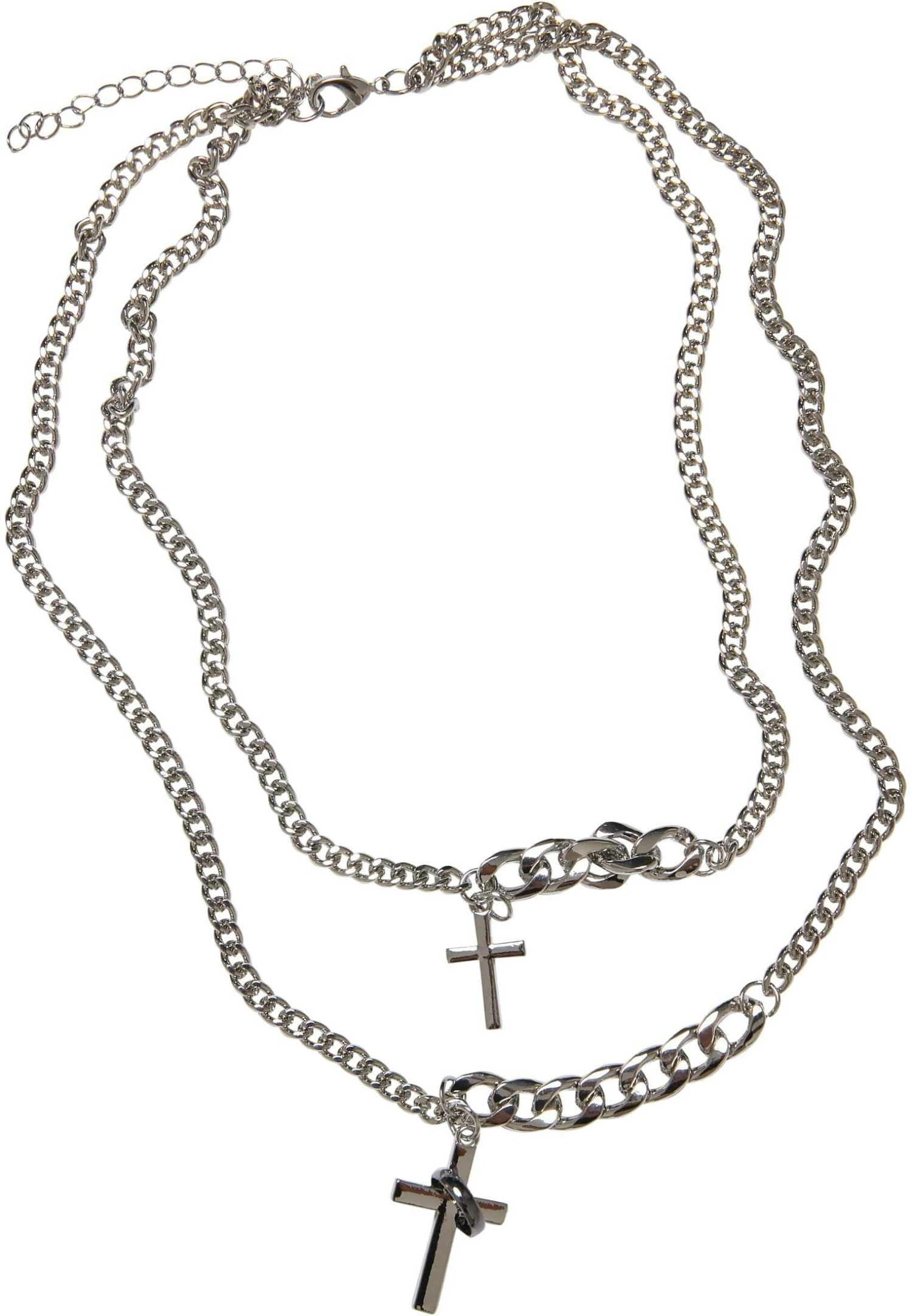 URBAN CLASSICS Cross- Ketting - Silver-Coloured 3 URBAN CLASSICS Cross- Ketting - Silver-Coloured