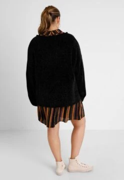 Ladies Oversize Chenille - Trui - Black 10 Ladies Oversize Chenille - Trui - Black -Urban Classics ce1859b83fbb4ef5bbd9358669cf43c7