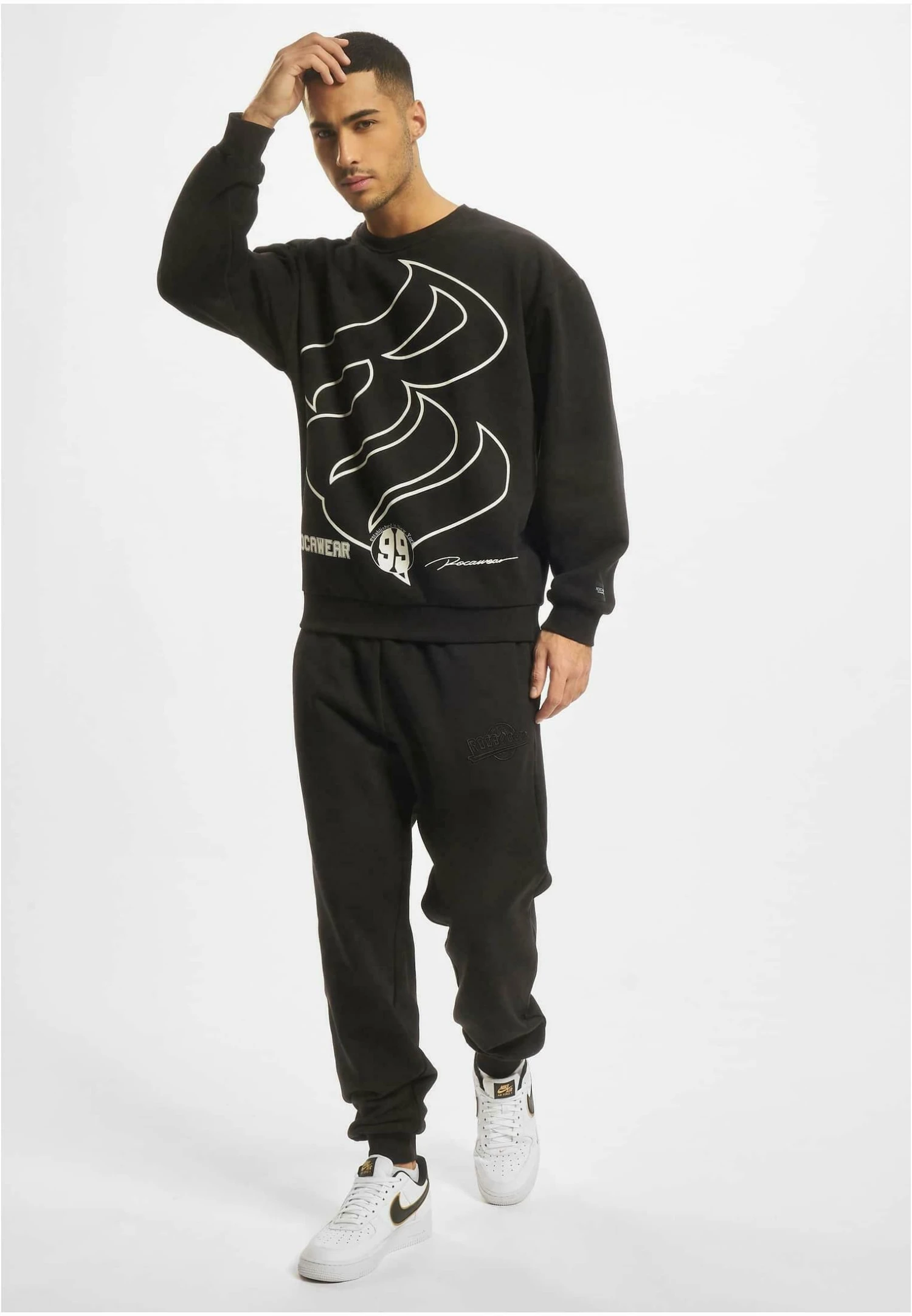 URBAN CLASSICS Rocawear Duncan - Trainingsbroek - Black 4 URBAN CLASSICS Rocawear Duncan - Trainingsbroek - Black - Afbeelding 2