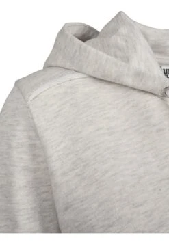 URBAN CLASSICS Cropped Terry Hoody - Hoodie - Offwhite Melange -Urban Classics ce773ae7b3a44bdbbc79586a747255f9