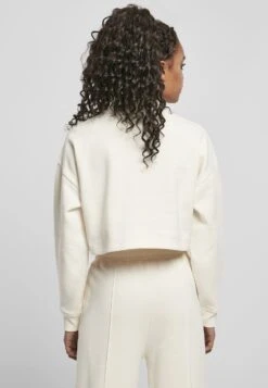 URBAN CLASSICS Oversized High Neck Crew - Sweater - Whitesand -Urban Classics cec54951a25640bfa126ae97d01f206a