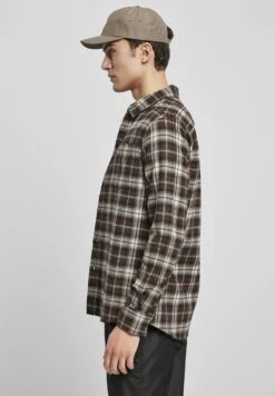 URBAN CLASSICS Roots - Overhemd - Darkground/Warmsand -Urban Classics cecbb33f0b7b40179f346bd710cabb21