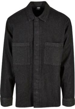 URBAN CLASSICS Pocket - Overhemd - Realblack Washed -Urban Classics cef8821e1b814c93b4be0d48a884d759