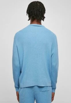 URBAN CLASSICS Longsleeve - Poloshirt - Horizonblue -Urban Classics d08a51c22e304731924ff5198361e3f1