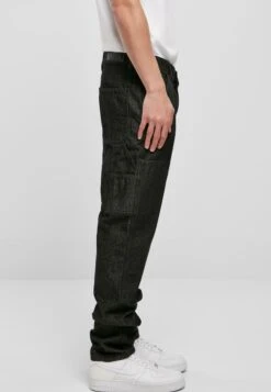 URBAN CLASSICS Double - Straight Leg Jeans - Realblack Washed -Urban Classics d18f82964ea24eae8f9f2f18c57b18bb