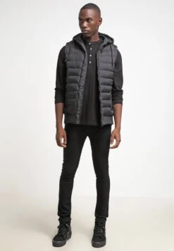 URBAN CLASSICS Small Bubble - Bodywarmer - Black -Urban Classics d3aba3dfa9fe4198ab1c36765f810b05