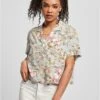 URBAN CLASSICS Overhemdblouse - Blackfruity