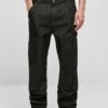 URBAN CLASSICS Double - Straight Leg Jeans - Realblack Washed -Urban Classics d43799543e8f4549a291597cf2511a0d