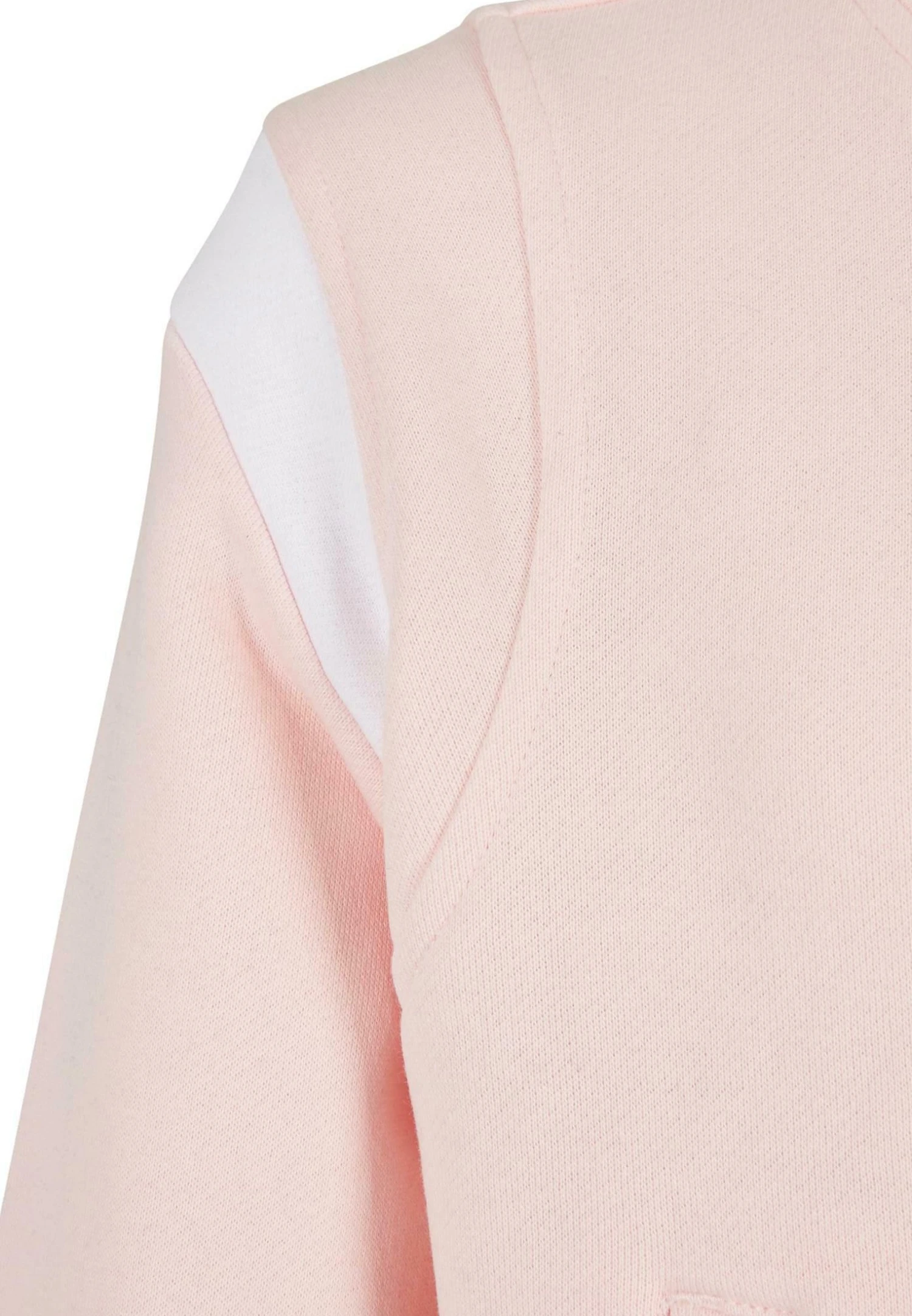 URBAN CLASSICS Sweater Met Rits - Pink White 6 URBAN CLASSICS Sweater Met Rits - Pink White - Afbeelding 4