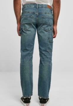 URBAN CLASSICS Straight Leg Jeans - Sand Destroyed Washed -Urban Classics d4f49a89043f4fd6b6d4dfdcc5ac4c61