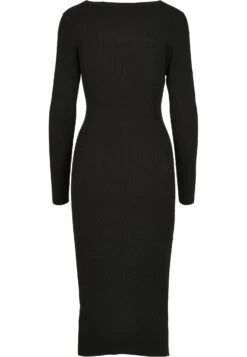 URBAN CLASSICS Damen Ladies - Jerseyjurk - Black -Urban Classics d542fdb8f0704a97b8157e727e732a05