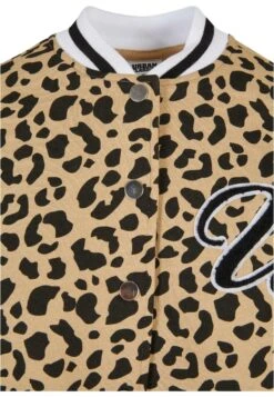 URBAN CLASSICS Aop College- Sweater Met Rits - Unionbeigeleo Black -Urban Classics d5fcc410a2234cec8ceb4bb78e5f0b7a