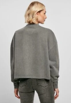 URBAN CLASSICS Heavy Terry Garment Dye Crewneck - Sweater - Darkshadow -Urban Classics d631211ceb354471b54dea18f66b339a