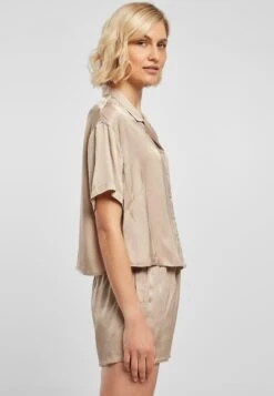 URBAN CLASSICS Overhemdblouse - Softtaupe -Urban Classics d82b3e0477f046969c03681bb6407471