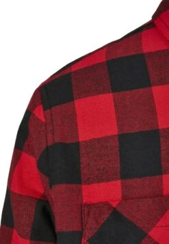 URBAN CLASSICS Overhemd - Black/Red -Urban Classics da296aae151446338ae916d001f58844