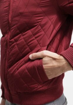 URBAN CLASSICS Diamond - Jas - Burgundy -Urban Classics da29811c8828453da3f4db8dc44091d6