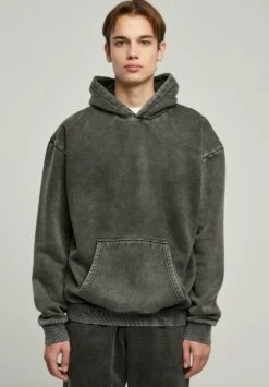 URBAN CLASSICS Herren Stone Washed - Trui - Black