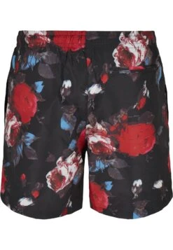 URBAN CLASSICS Pattern - Zwemshorts - Black Rose Aop -Urban Classics dac7fefc99374ef5b8c8d5b7ee800e7d