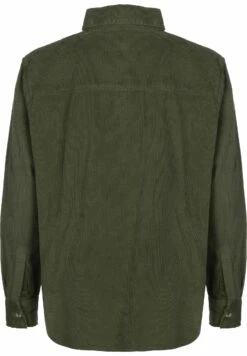 URBAN CLASSICS Ladies Corduroy Oversized Shirt - Overhemdblouse - Olive -Urban Classics dbd37fff7dd84b08a6e6afc8e98c1a24