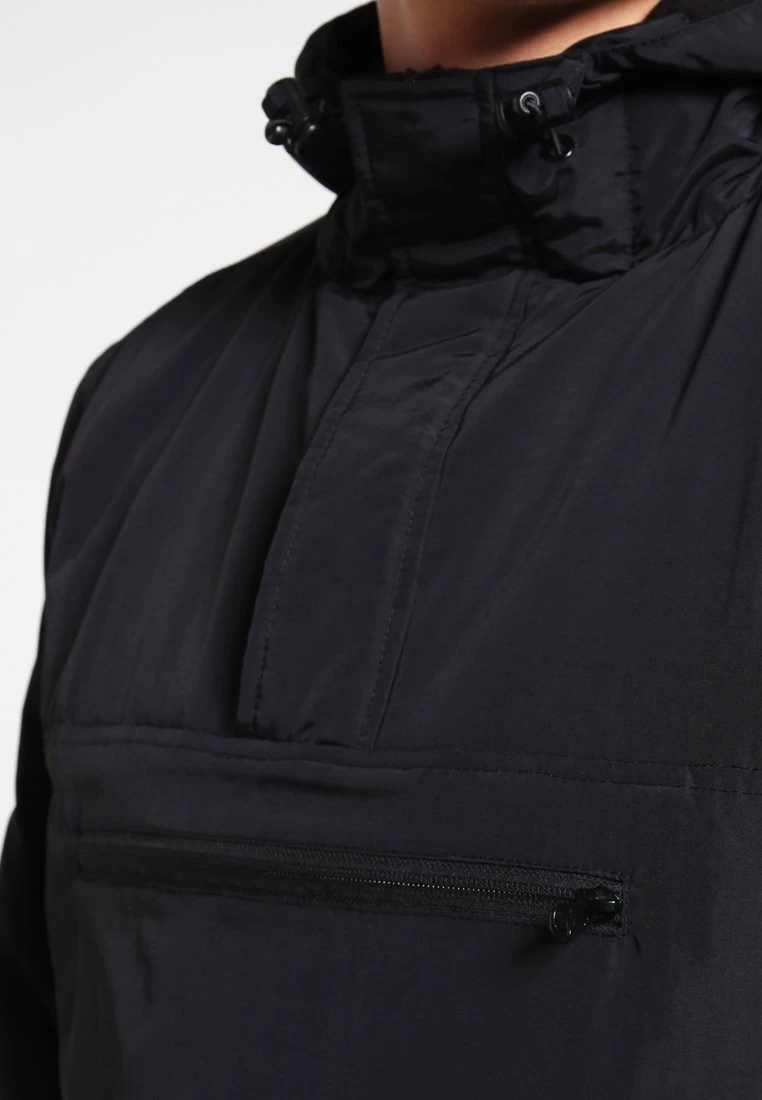 URBAN CLASSICS Padded Pull Over Jacket - Jas - Black 7 URBAN CLASSICS Padded Pull Over Jacket - Jas - Black - Afbeelding 5