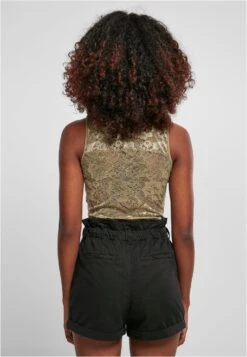 URBAN CLASSICS Ladies Lace Body - Blouse - Khaki -Urban Classics dcb29a206cad4e579c45390aaf4b0942