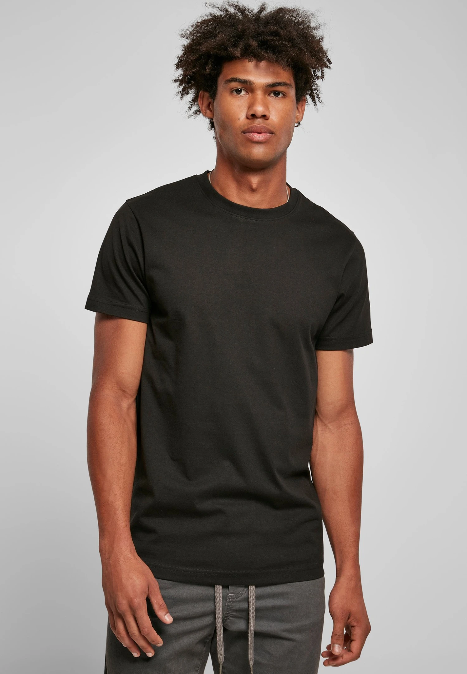 URBAN CLASSICS Recycled - T-Shirt Basic - Black 3 URBAN CLASSICS Recycled - T-Shirt Basic - Black