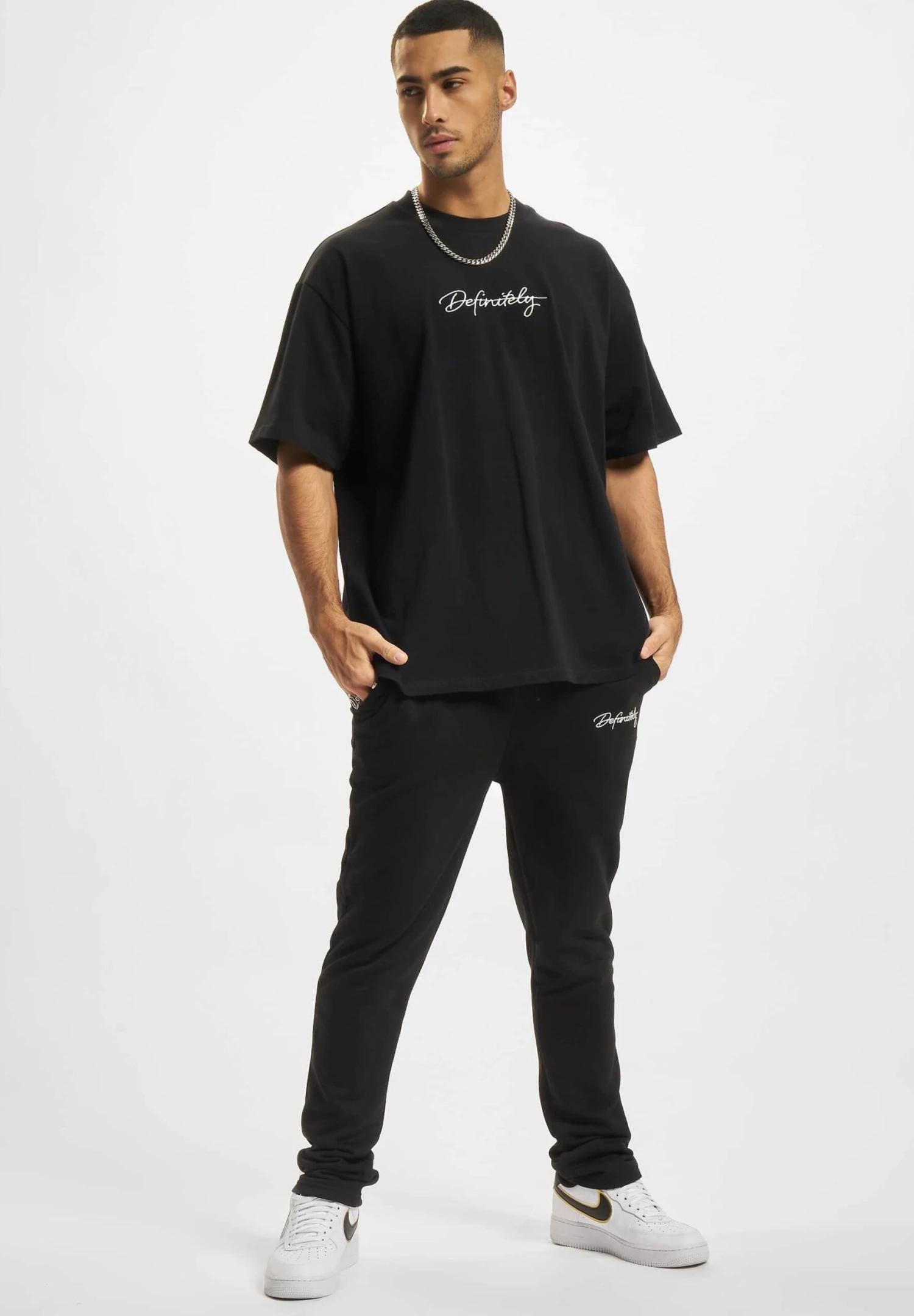 URBAN CLASSICS Trainingsbroek - Black 4 URBAN CLASSICS Trainingsbroek - Black - Afbeelding 2