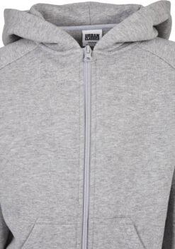 URBAN CLASSICS Sweater Met Rits - Grey -Urban Classics dd5fd8f7e2c64149b20f910b0e779359