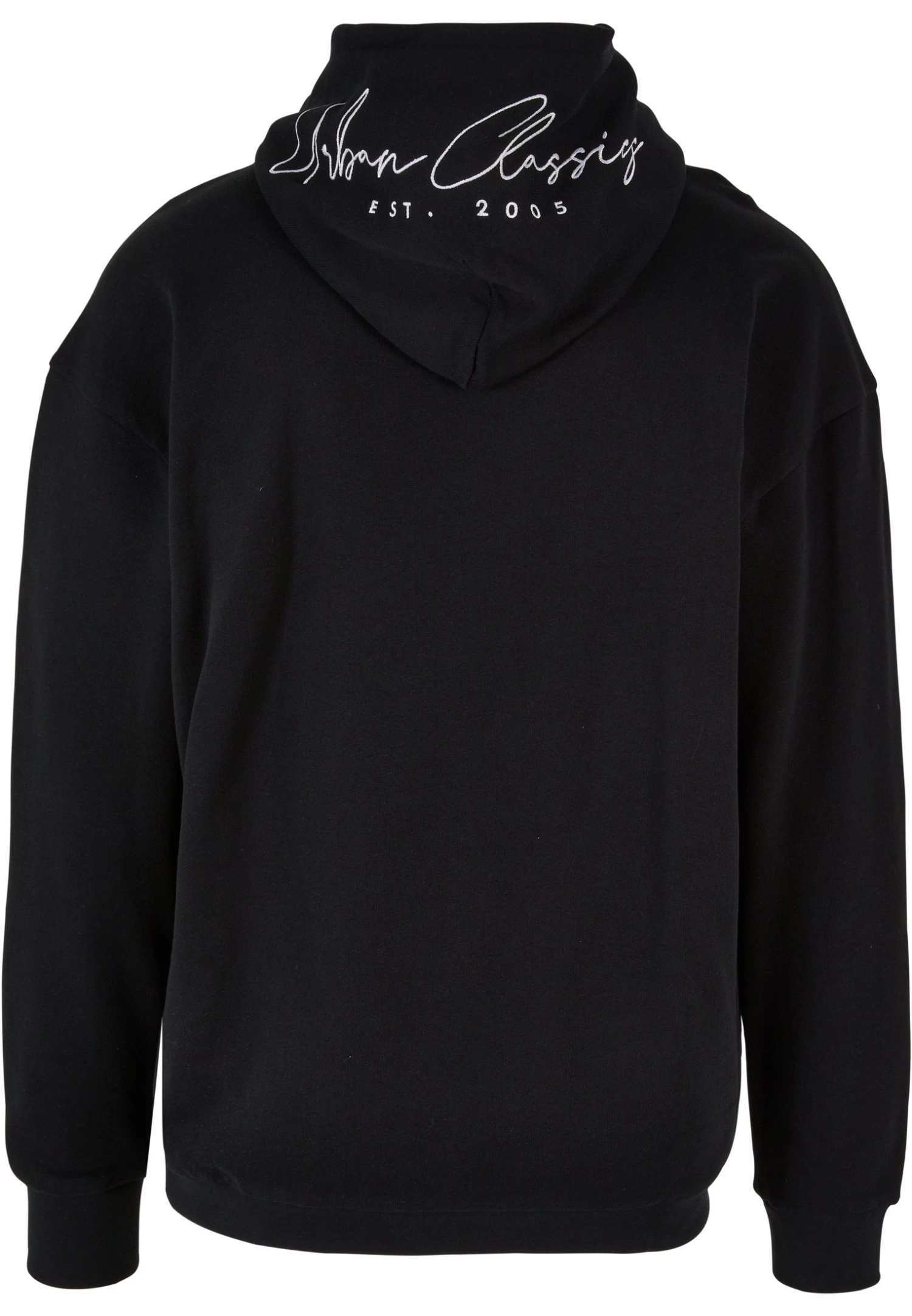 URBAN CLASSICS Embroidery- Hoodie - Black 11 URBAN CLASSICS Embroidery- Hoodie - Black - Afbeelding 9