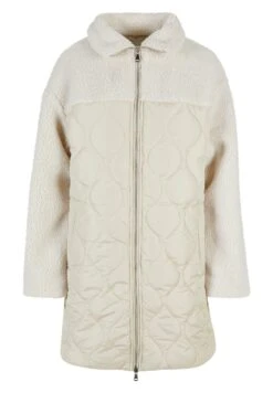 URBAN CLASSICS Sherpa- Winterjas - Softseagrass Whitesand