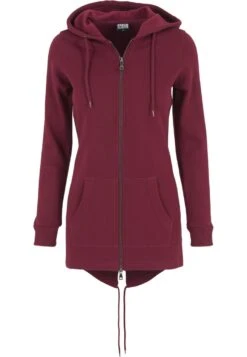 URBAN CLASSICS Parka - Sweater Met Rits - Burgundy