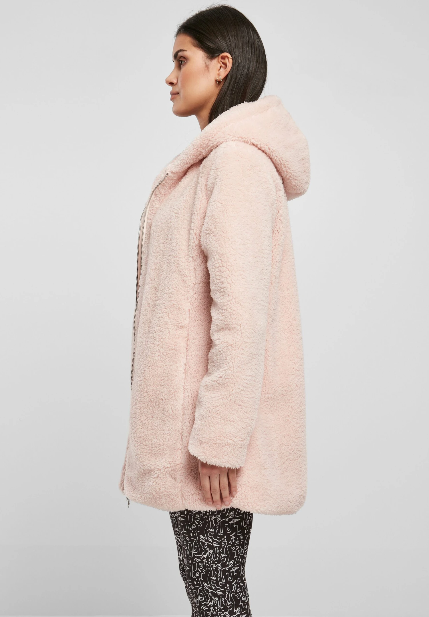 URBAN CLASSICS Winterjas - Pink 6 URBAN CLASSICS Winterjas - Pink - Afbeelding 4