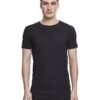 URBAN CLASSICS Fitted Stretch Tee - T-Shirt Basic - Black -Urban Classics e3810b5ab8d043469acf8672a4ce17b0