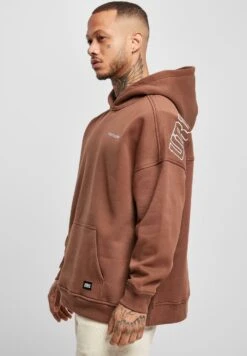 URBAN CLASSICS Oversized Logo Hoody - Hoodie - Bark -Urban Classics e3a0f3514d1d4da1a6328519453ab60c