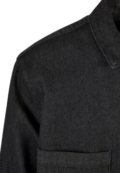 URBAN CLASSICS Pocket - Overhemd - Realblack Washed -Urban Classics e4167c12290b449cbb5fabc814e83cdd