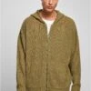 URBAN CLASSICS Knitted Zip Hoody - Vest - Tiniolive -Urban Classics e4dc8cae1e2b43edbc3d6b1077865551