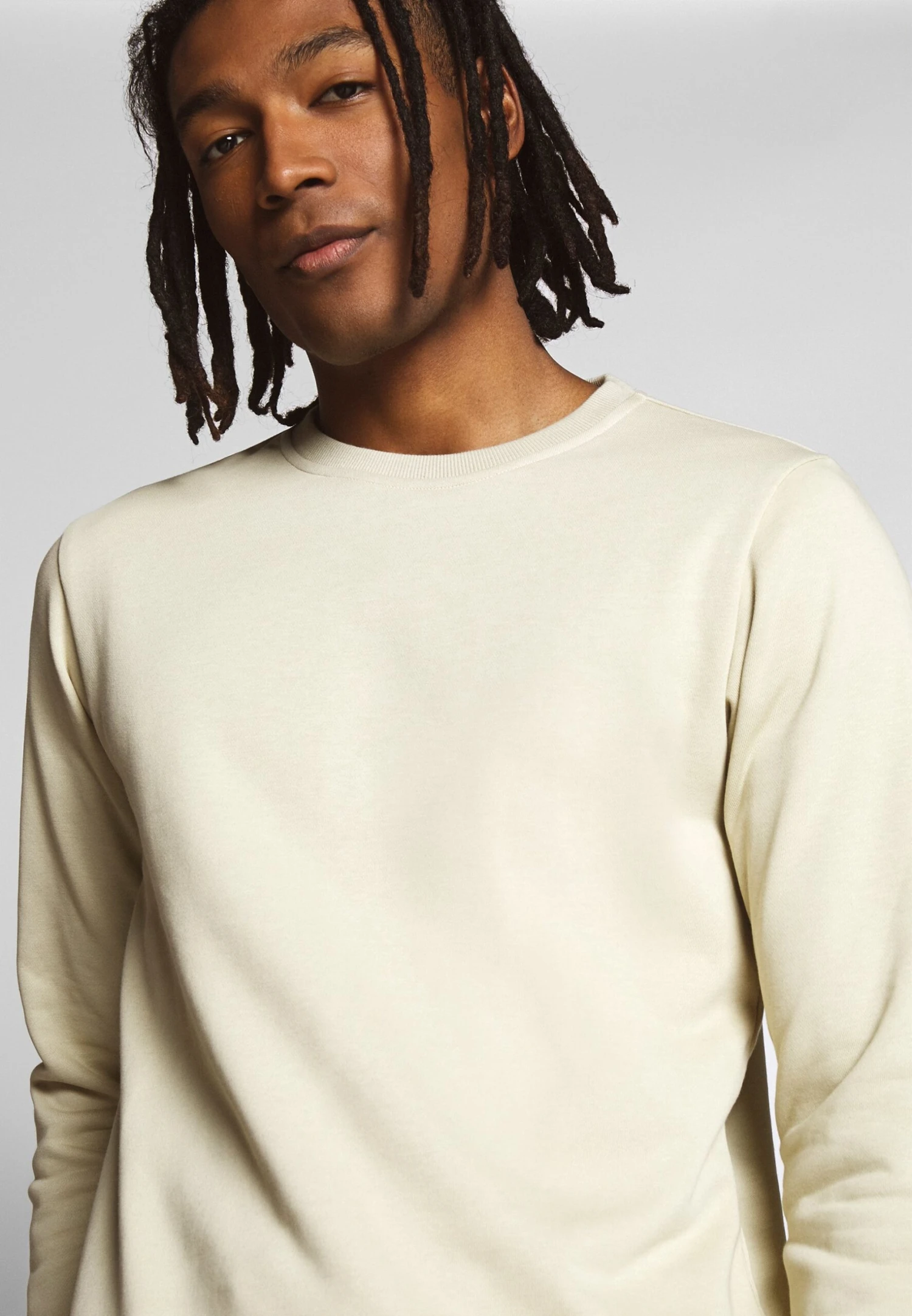 URBAN CLASSICS Basic Crew - Trui - Concrete 5 URBAN CLASSICS Basic Crew - Trui - Concrete - Afbeelding 3