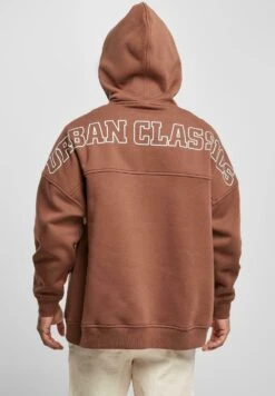 URBAN CLASSICS Oversized Logo Hoody - Hoodie - Bark -Urban Classics e65ca4d336eb4f06845b136591c4f09e