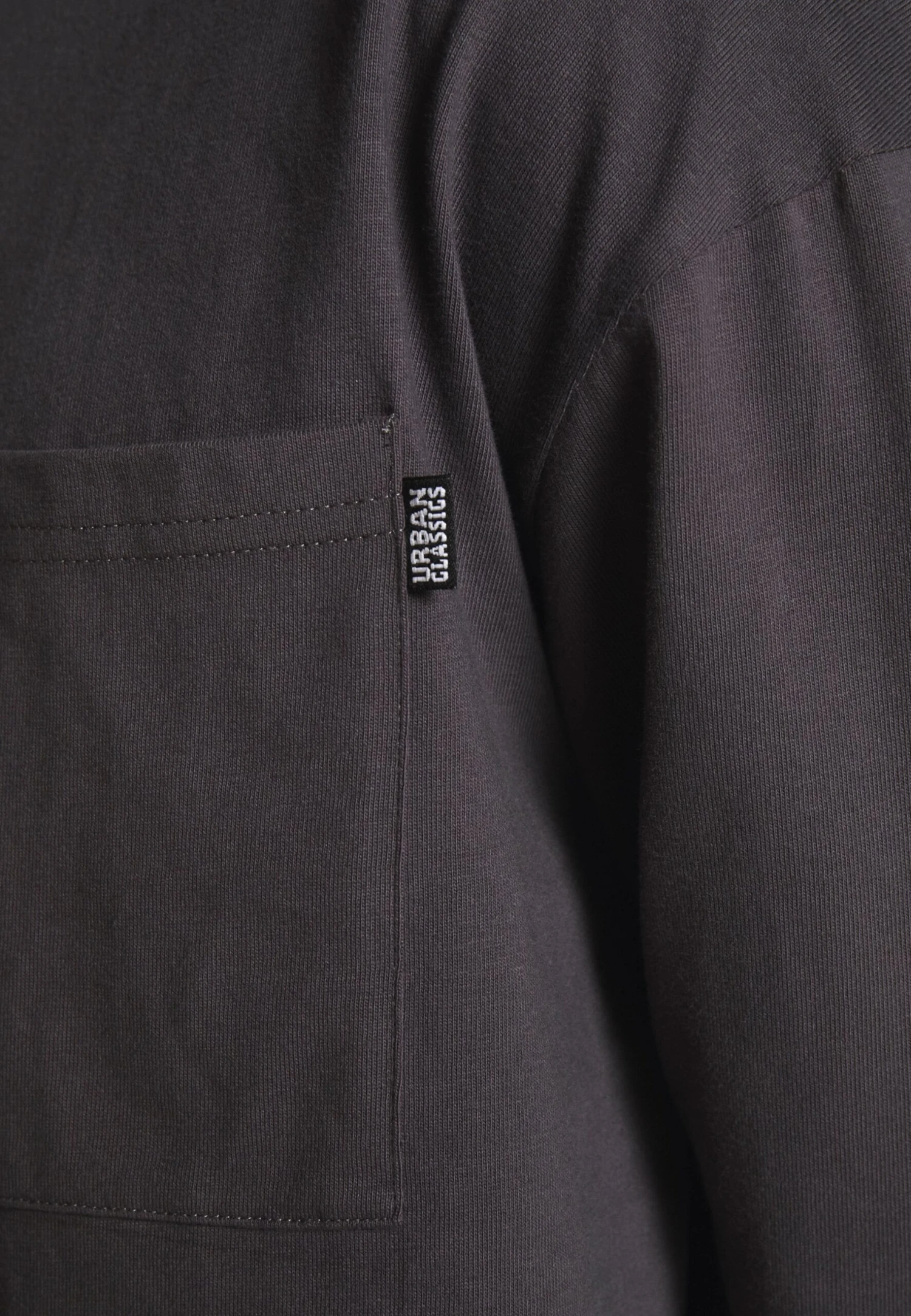 URBAN CLASSICS Neon Logo Boxy Pocket - Longsleeve - Darkshadow 9 URBAN CLASSICS Neon Logo Boxy Pocket - Longsleeve - Darkshadow - Afbeelding 7