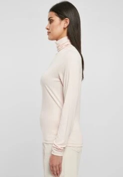 URBAN CLASSICS Turtleneck Longsleeve - Longsleeve - Pink -Urban Classics e7dee0cf2b564d519cfc64b4b30d5b71
