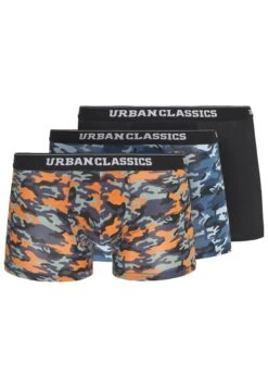 URBAN CLASSICS 3 Pack - Onderbroeken - Blue/ Orange/Black -Urban Classics e7feb60af9314fc591a0f5c9af8e588e