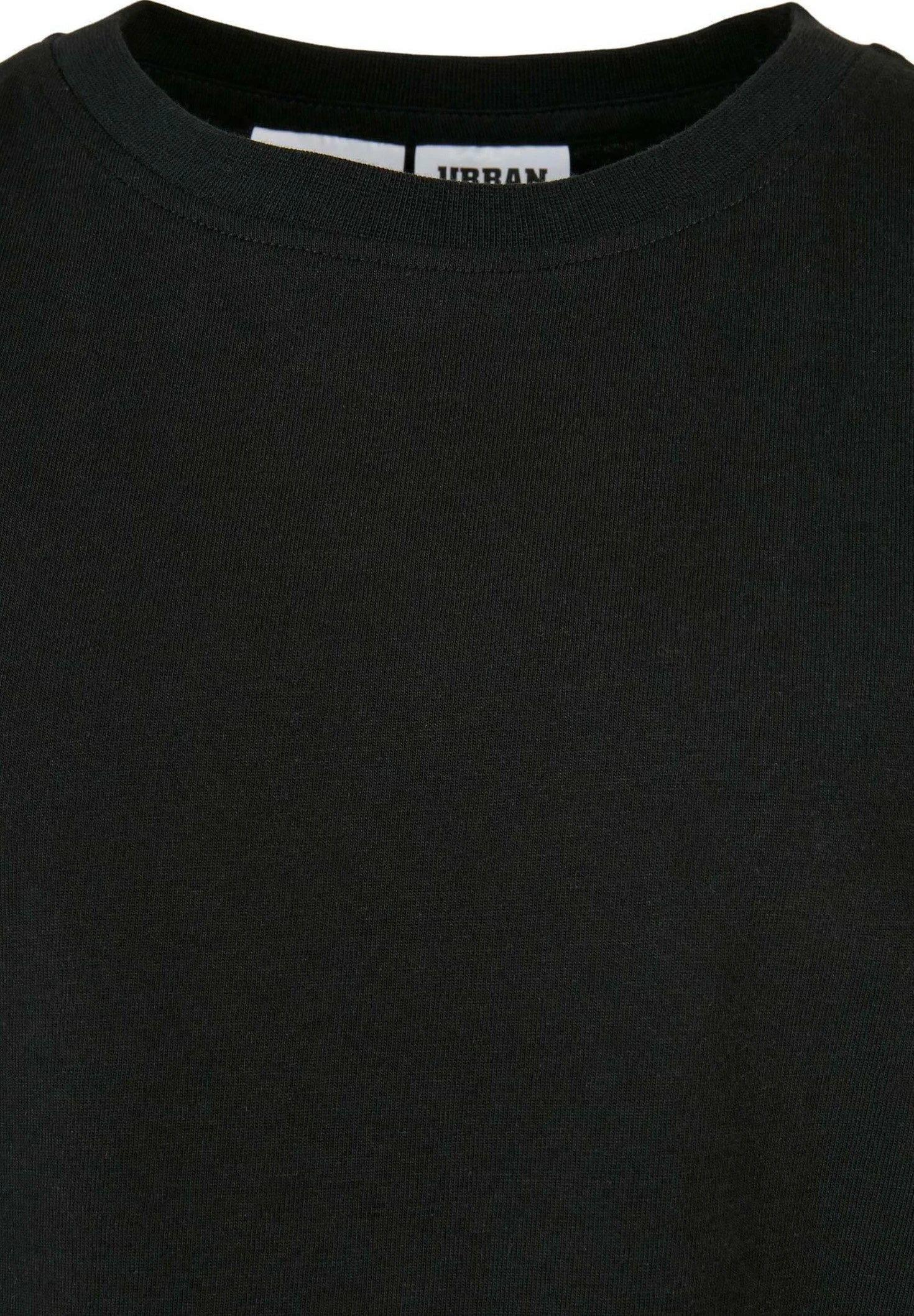 URBAN CLASSICS Jerseyjurk - Black 5 URBAN CLASSICS Jerseyjurk - Black - Afbeelding 3