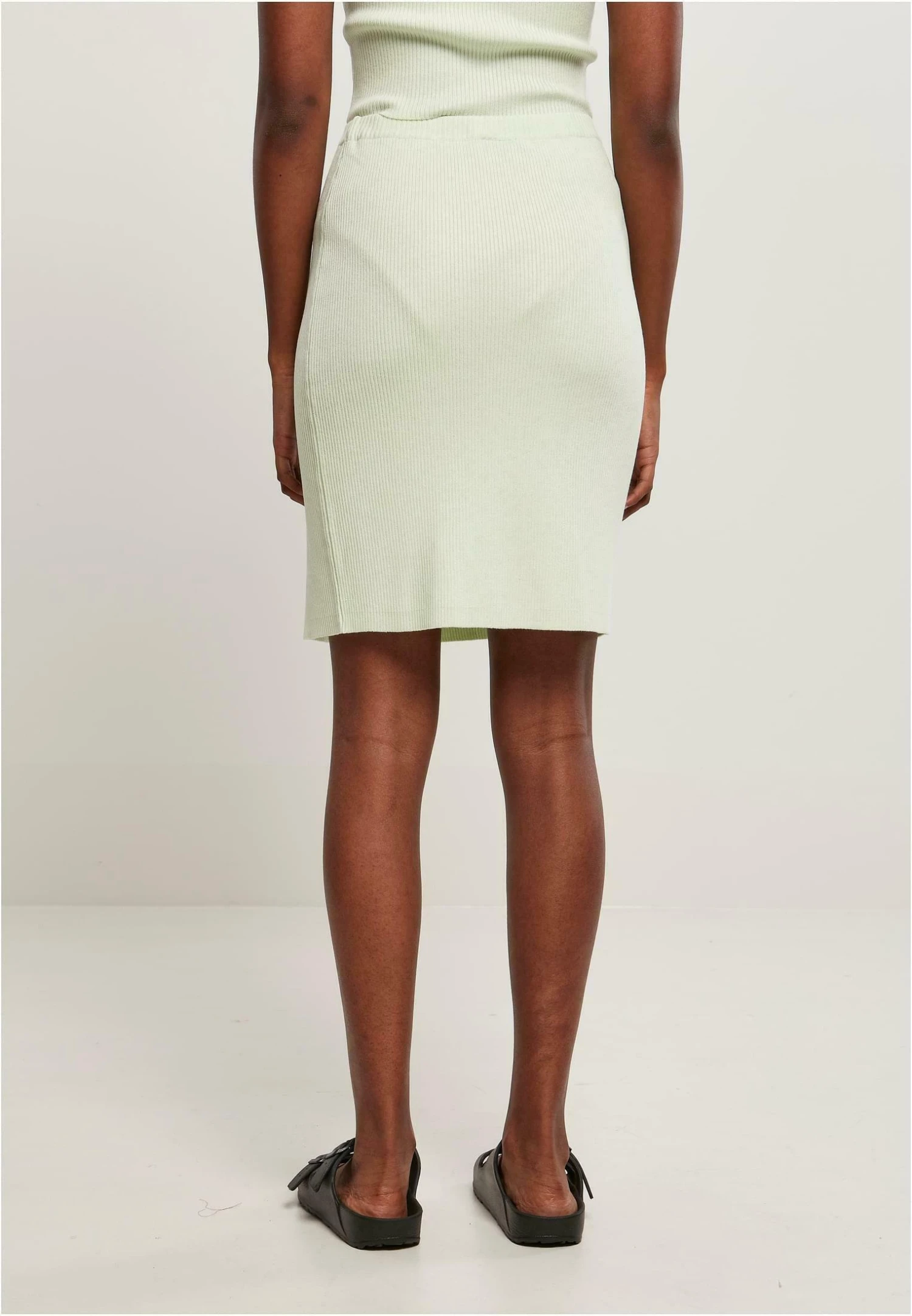 URBAN CLASSICS Kokerrok - Lightmint 7 URBAN CLASSICS Kokerrok - Lightmint - Afbeelding 5