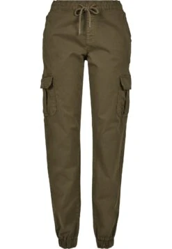 URBAN CLASSICS High Waist - Cargobroek - Summerolive -Urban Classics eb69b5229e0742bab0333ad926d2dee7