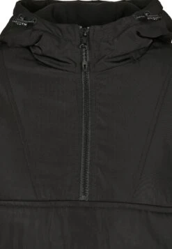 URBAN CLASSICS Ladies Long Oversized Pull Over Jacket - Halflange Jas - Black -Urban Classics eb6f8c2444064430a63d2a0080e0660e