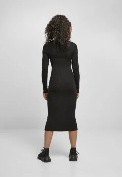 URBAN CLASSICS Damen Ladies - Jerseyjurk - Black -Urban Classics ec2ab31e25894411ba70a601955982b1