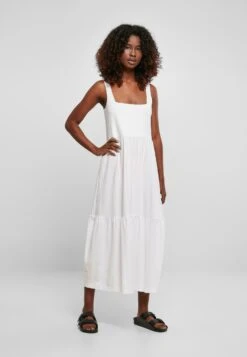 URBAN CLASSICS 7/8 Length Valance Summer - Jerseyjurk - White -Urban Classics ec80a757c7dd41c8bb93637941b2313e